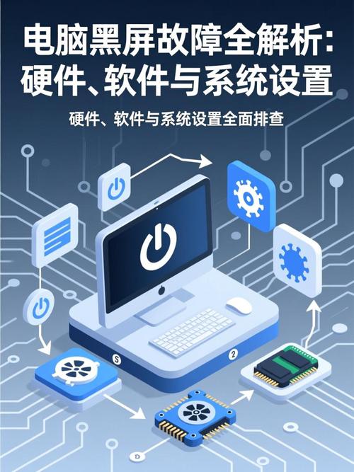 电脑黑屏故障全解析:硬件,软件与系统设置